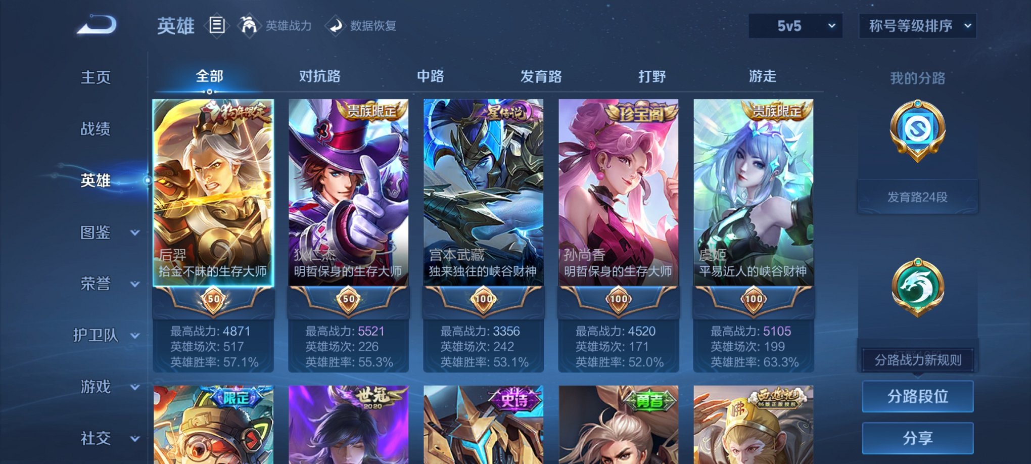 WZCMW3246232王者荣耀账号详情图2