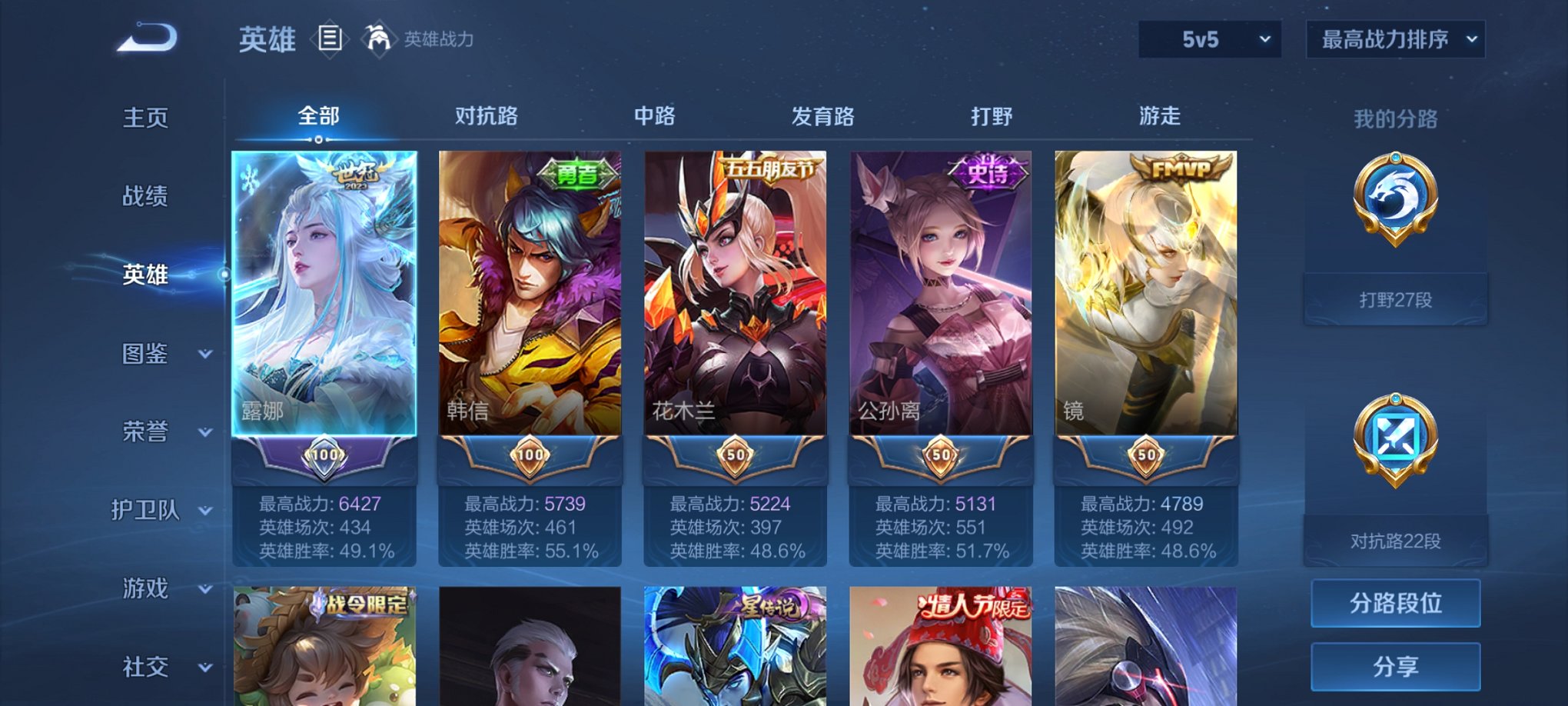 WZCMW3248786王者荣耀账号详情图4