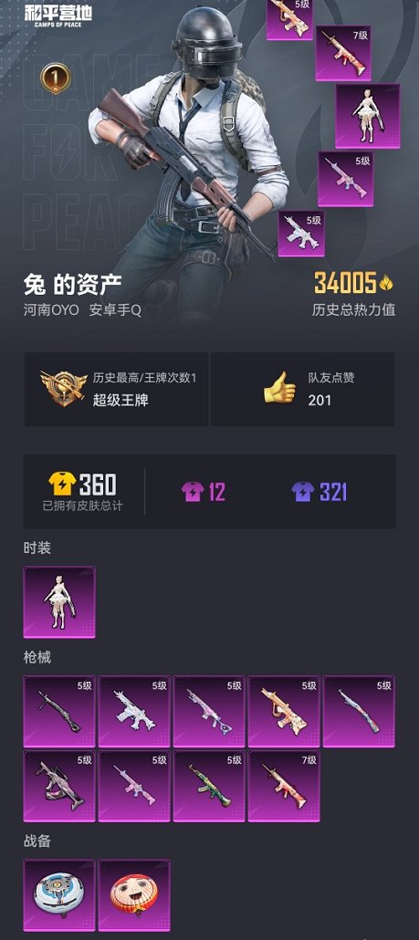 HPCMW3313162和平精英账号详情图14 HPCMW3313162和平精英账号详情图14