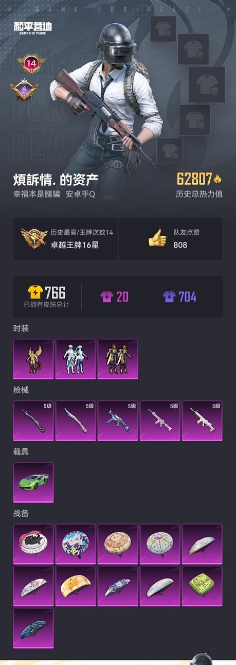 HPCMW3313158和平精英账号详情图13 HPCMW3313158和平精英账号详情图13