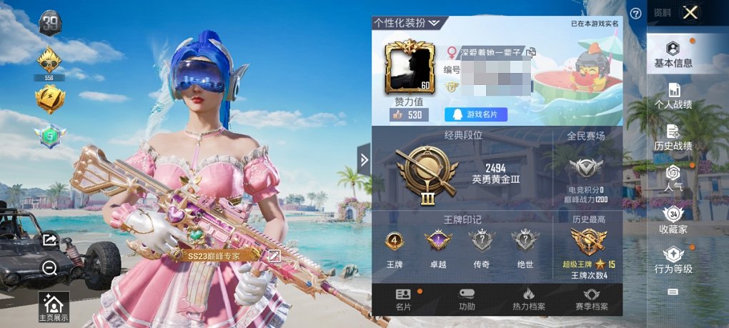 HPCMW3313166和平精英账号详情图9 HPCMW3313166和平精英账号详情图9