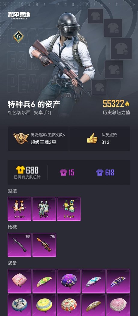 HPCMW3313172和平精英账号详情图9 HPCMW3313172和平精英账号详情图9