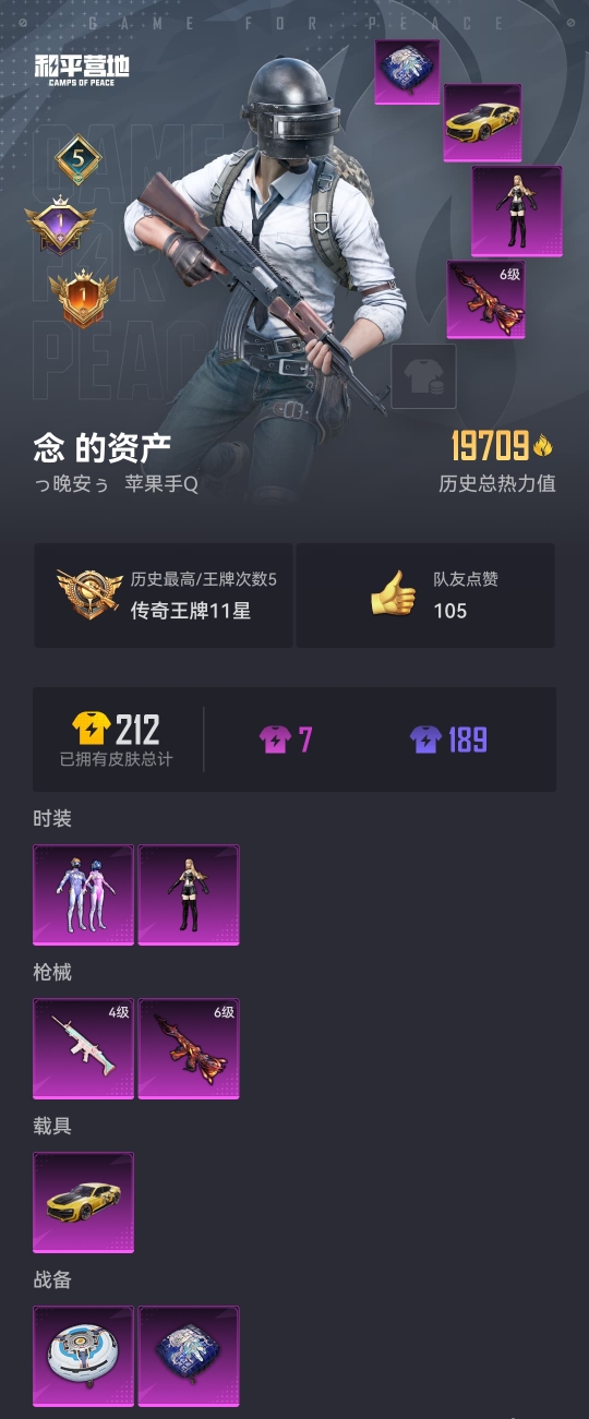 HPCMW3313161和平精英账号详情图11 HPCMW3313161和平精英账号详情图11