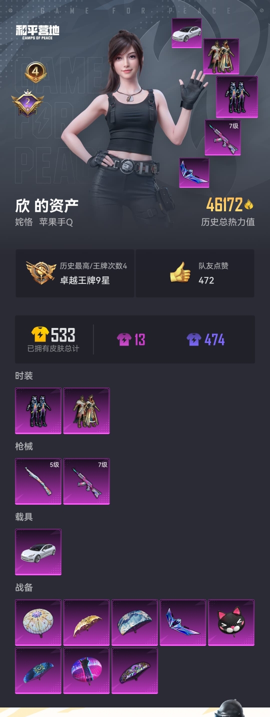 HPCMW3313505和平精英账号详情图15 HPCMW3313505和平精英账号详情图15
