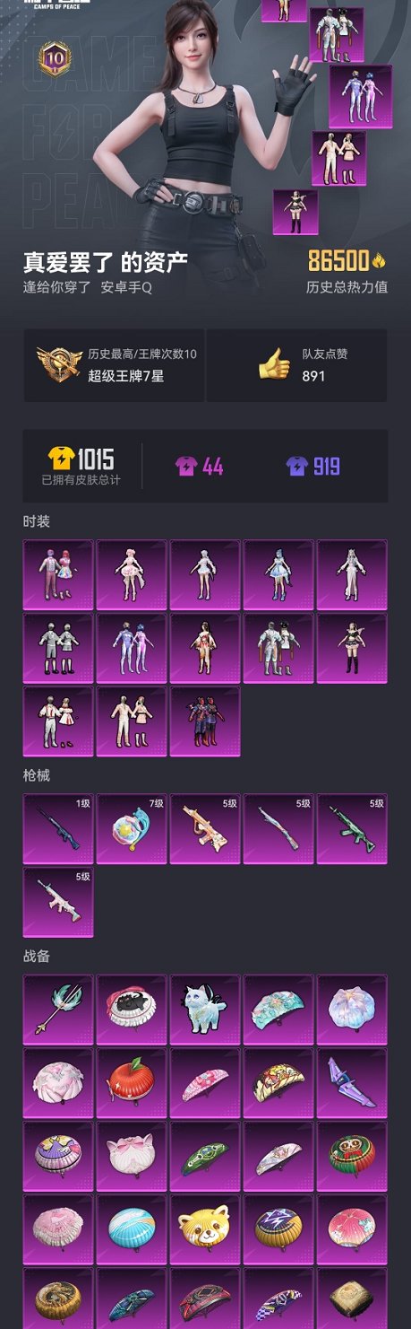 HPCMW3331179和平精英账号详情图15