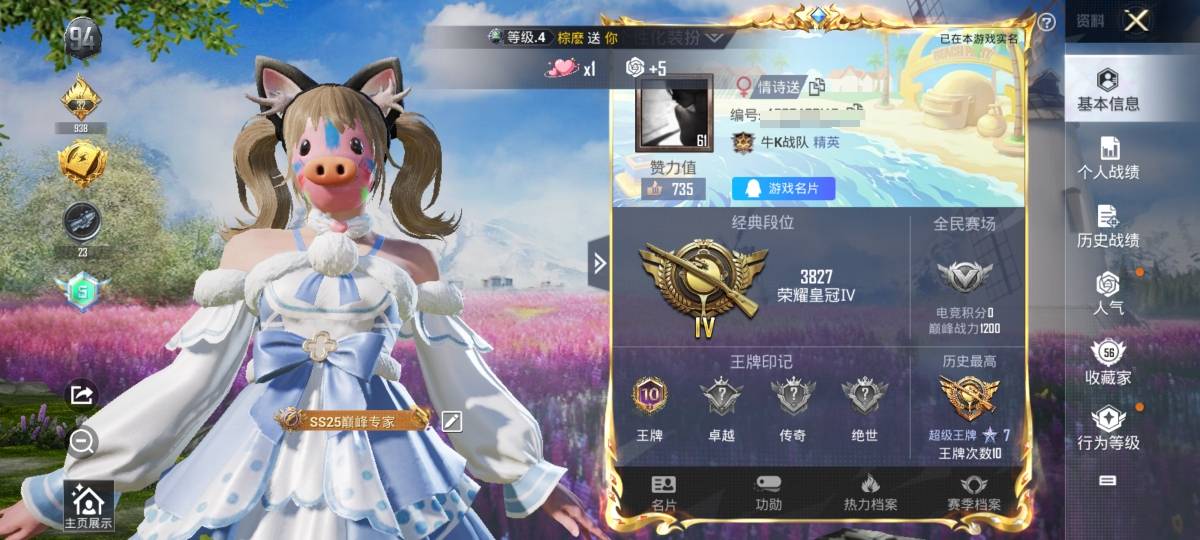 HPCMW3315525和平精英账号详情图12