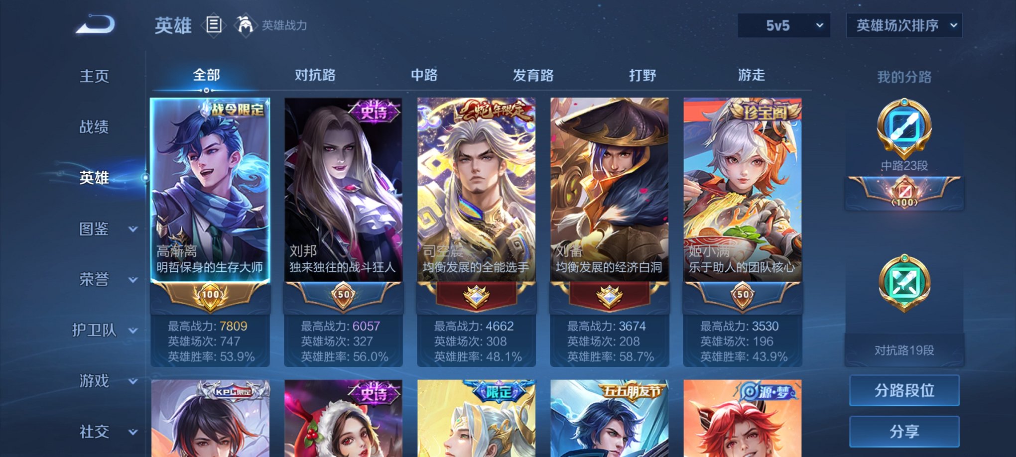 WZCMW3267652王者荣耀账号详情图4