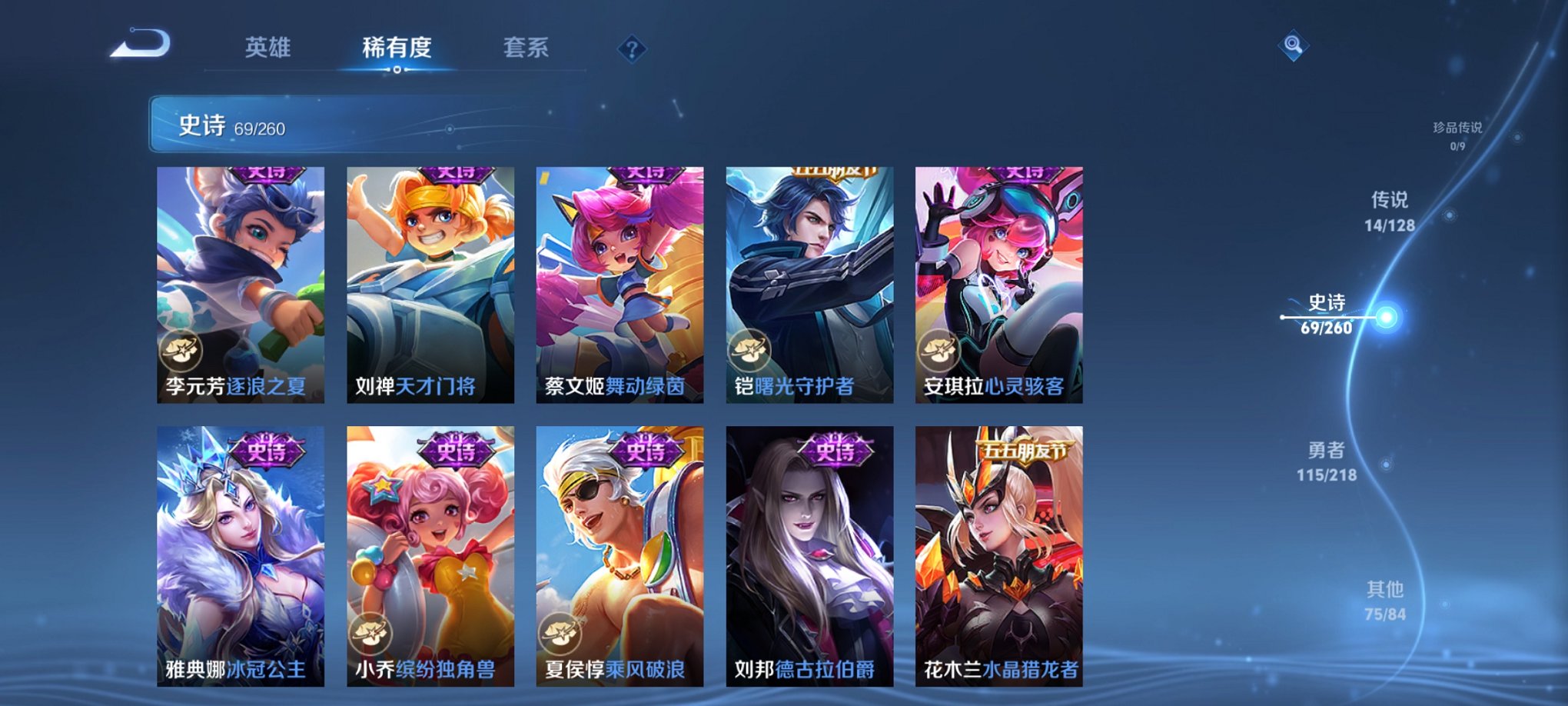 WZCMW3260749王者荣耀账号详情图2