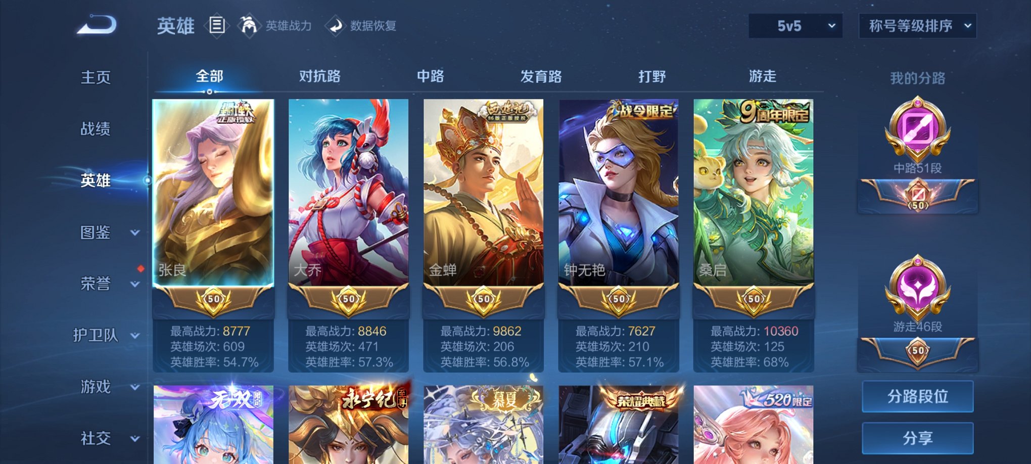 WZCMW3262706王者荣耀账号详情图4