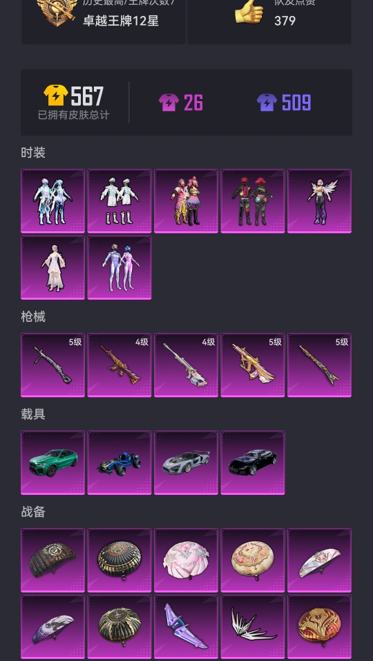 HPCMW3339645和平精英账号详情图20