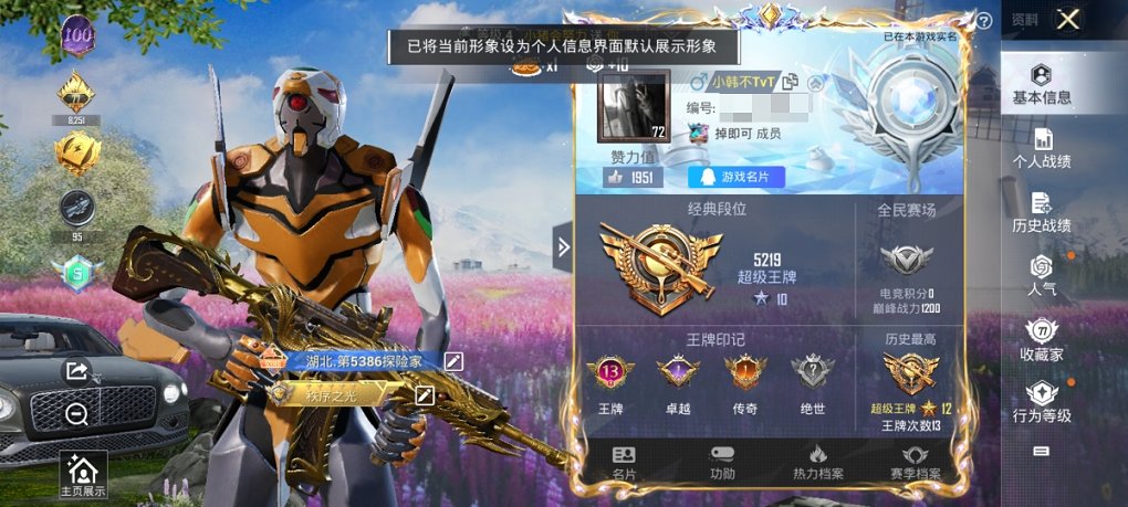 HPCMW3323176和平精英账号详情图17
