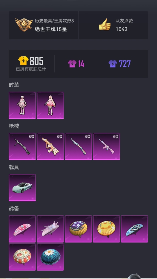 HPCMW3323169和平精英账号详情图18 HPCMW3323169和平精英账号详情图18