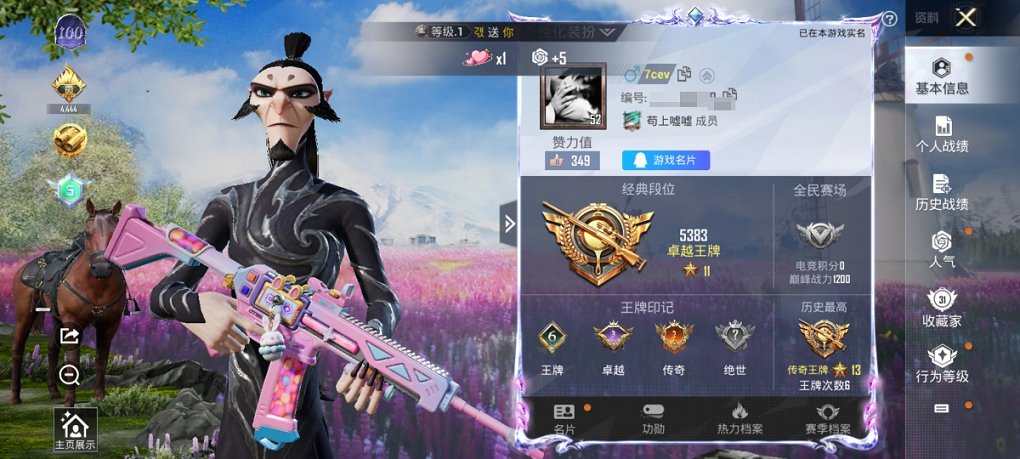 HPCMW3326489和平精英账号详情图6 HPCMW3326489和平精英账号详情图6