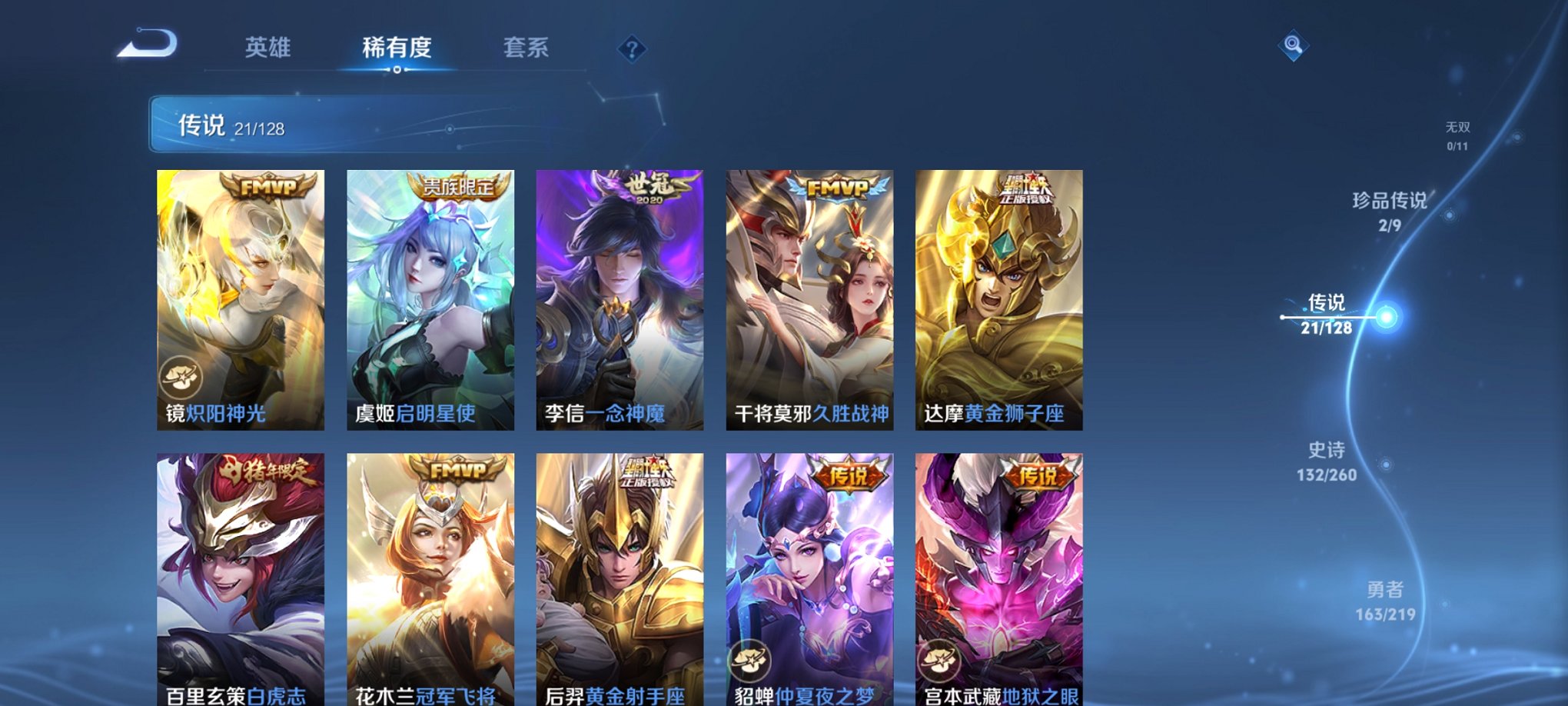 WZCMW3271764王者荣耀账号详情图2