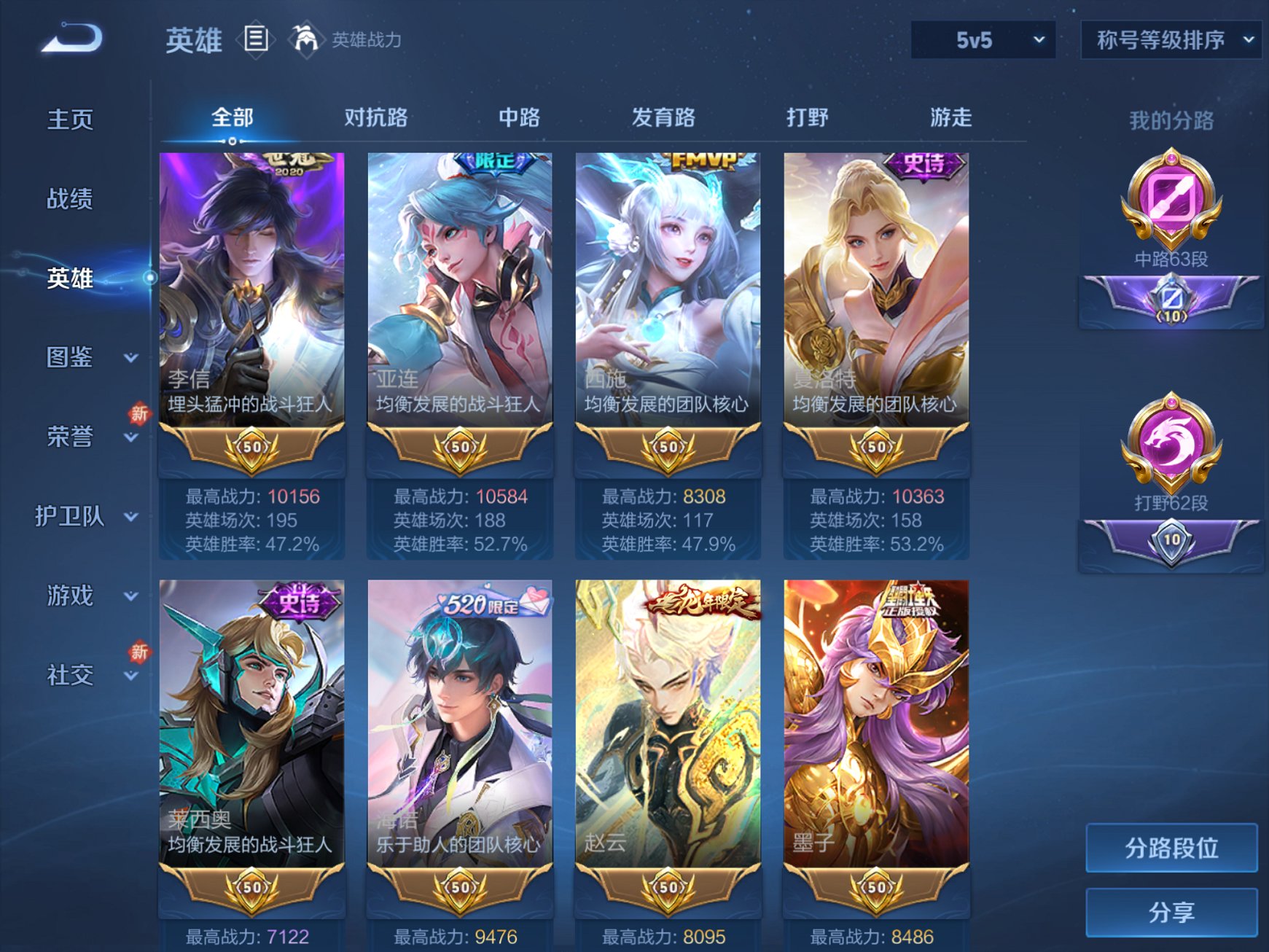WZCMW3274503王者荣耀账号详情图3