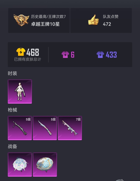 HPCMW3329013和平精英账号详情图10 HPCMW3329013和平精英账号详情图10