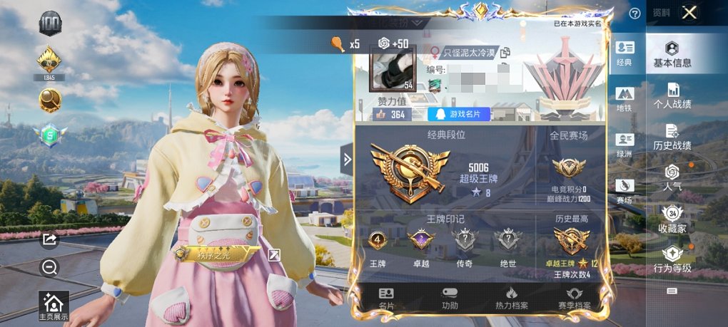 HPCMW3329010和平精英账号详情图6