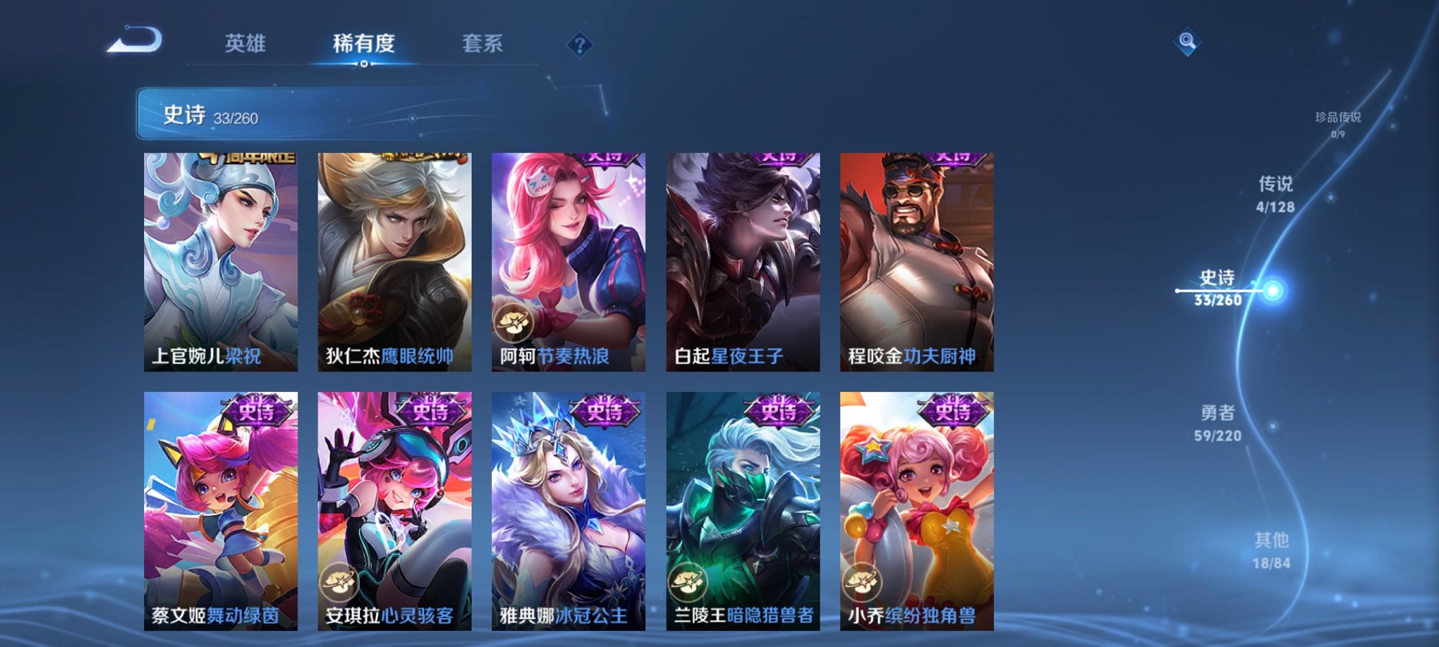 WZCMW3277332王者荣耀账号详情图3