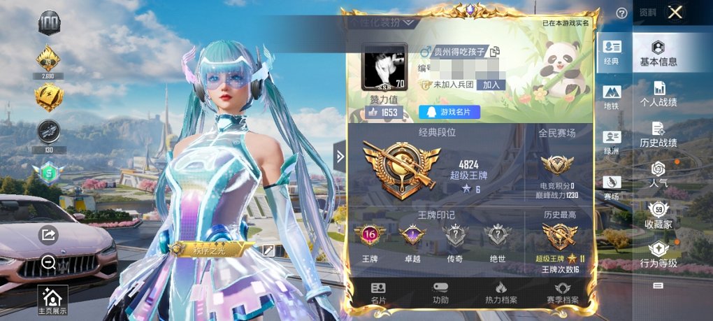 HPCMW3330415和平精英账号详情图2