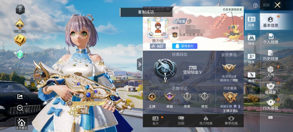 HPCMW3331039和平精英账号详情图3