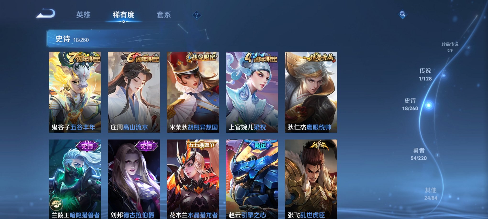 WZCMW3281824王者荣耀账号详情图5