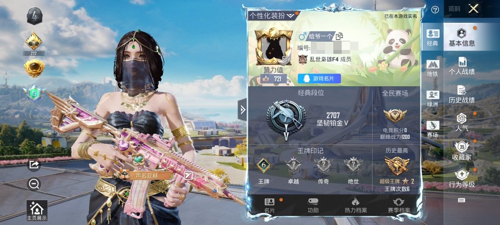 HPCMW3333451和平精英账号详情图8