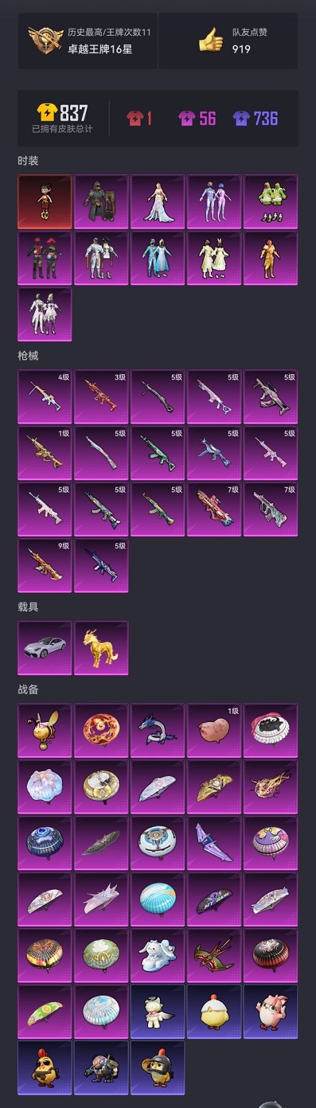 HPCMW3424867和平精英账号详情图23 HPCMW3424867和平精英账号详情图23