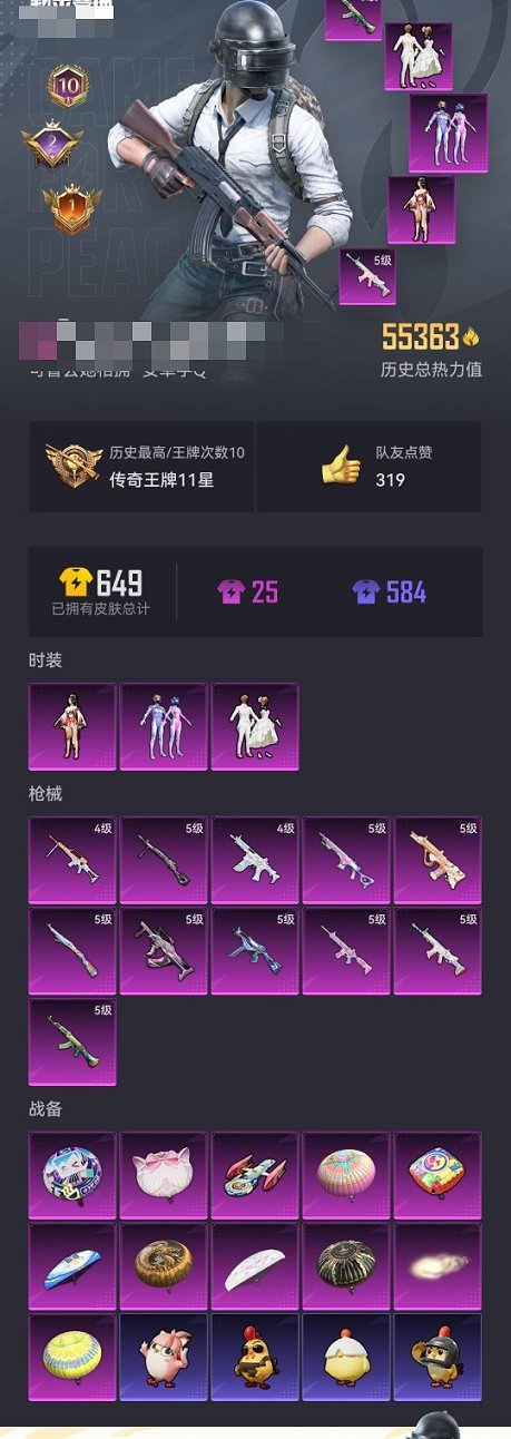 HPCMW3334029和平精英账号详情图10