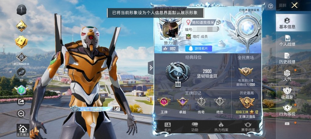 HPCMW3335564和平精英账号详情图8