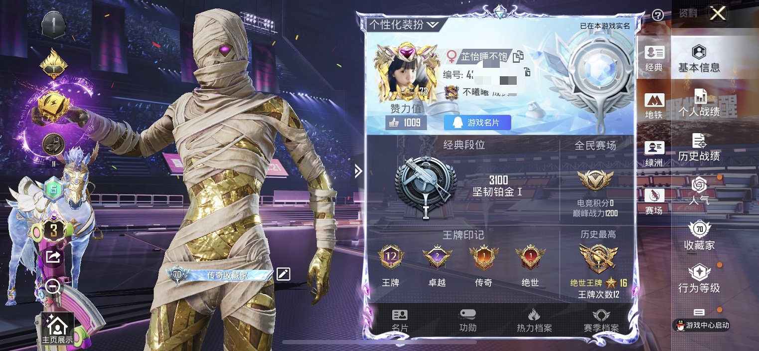 HPCMW3335550和平精英账号详情图5