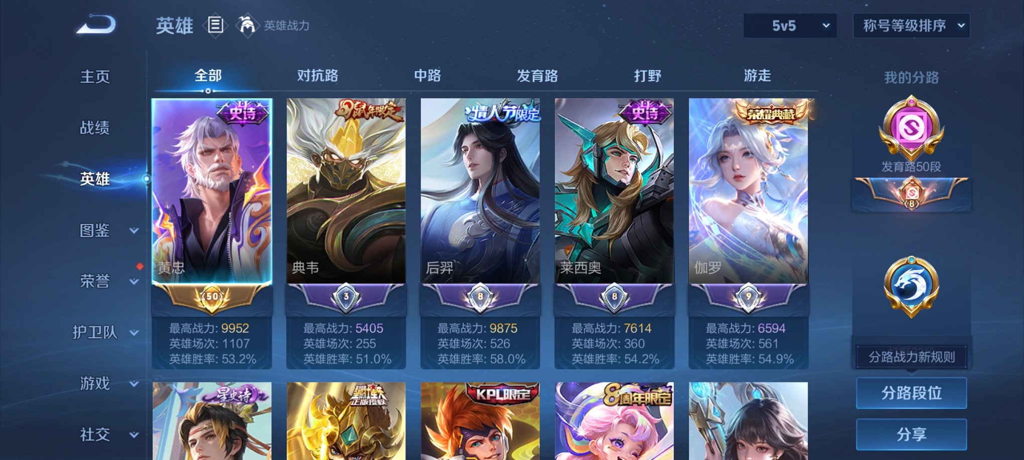 WZCMW3380892王者荣耀账号详情图2