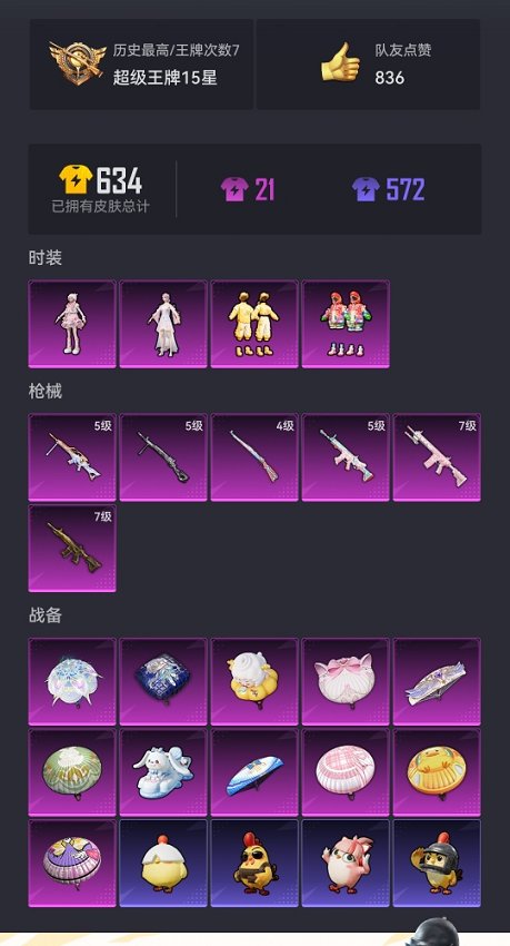 HPCMW3426128和平精英账号详情图17 HPCMW3426128和平精英账号详情图17