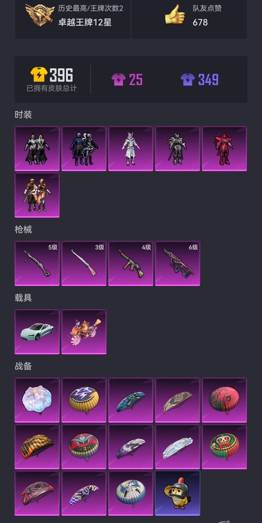 HPCMW3420423和平精英账号详情图15 HPCMW3420423和平精英账号详情图15