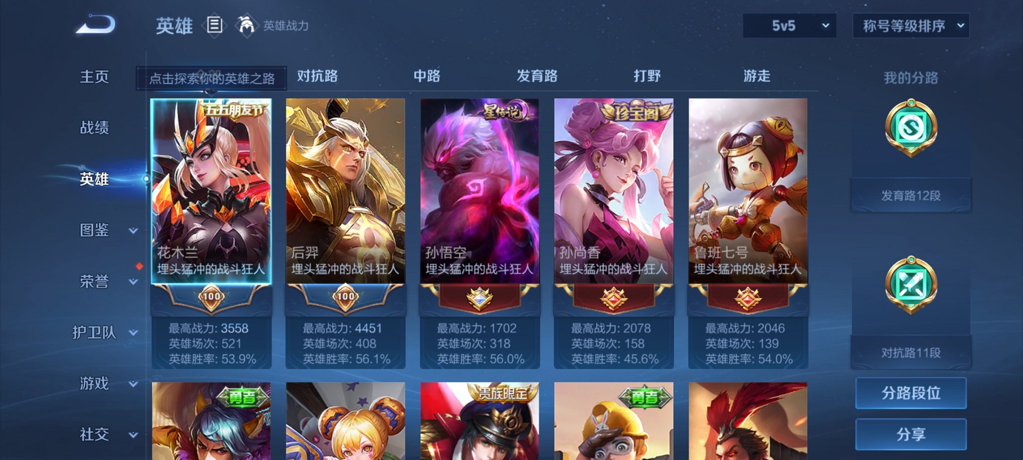 WZCMW3360749王者荣耀账号详情图6