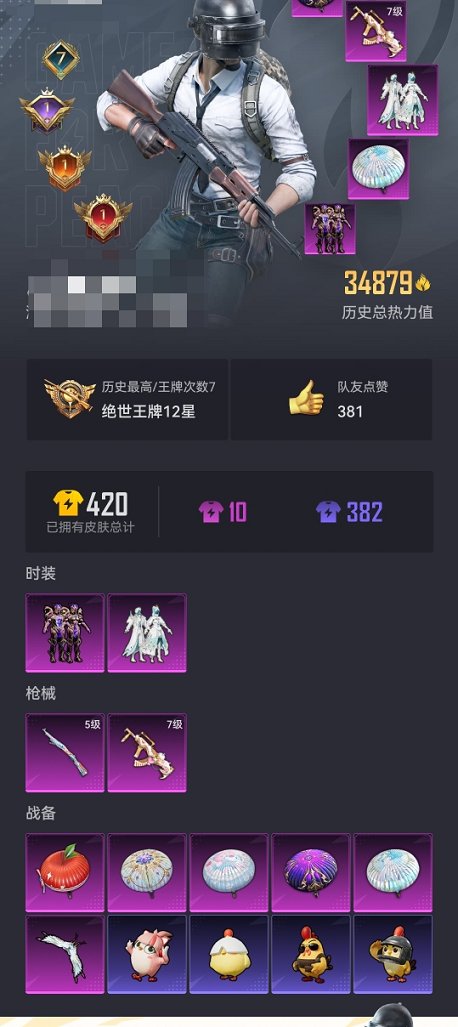 HPCMW3339650和平精英账号详情图7