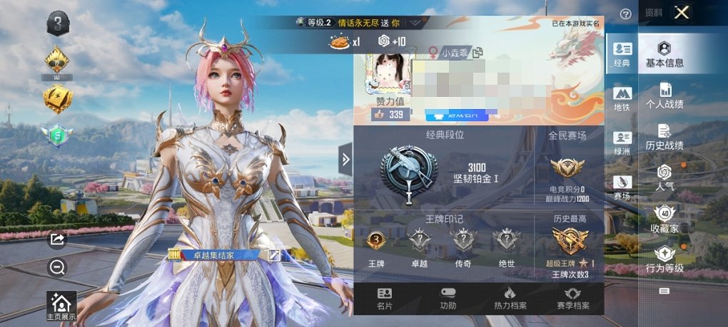 HPCMW3339647和平精英账号详情图6