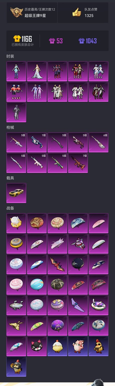 HPCMW3429865和平精英账号详情图20 HPCMW3429865和平精英账号详情图20