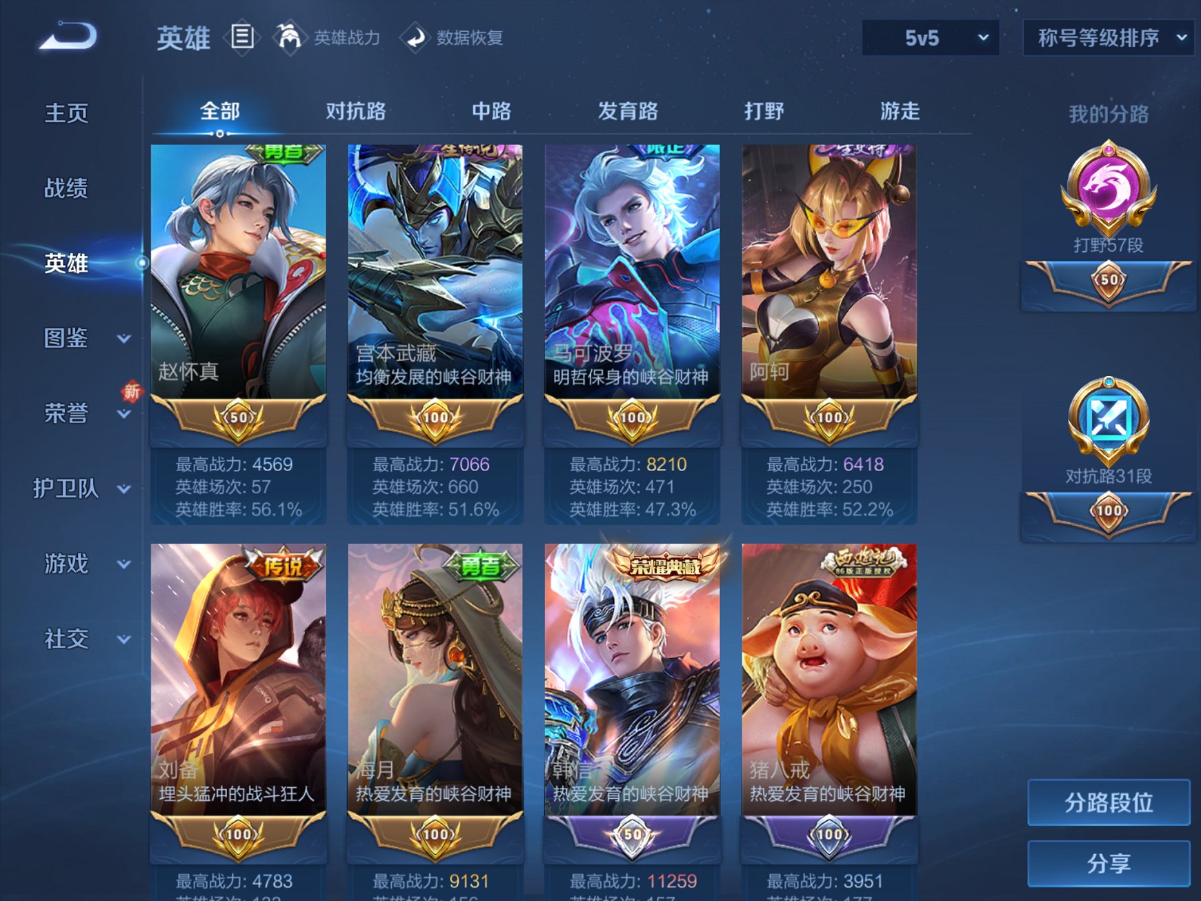 WZCMW3390228王者荣耀账号详情图21