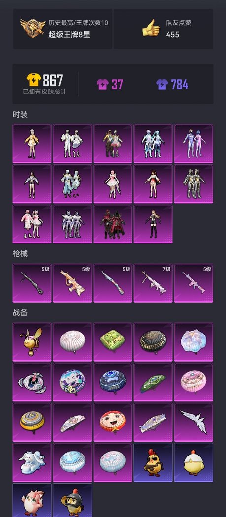 HPCMW3429608和平精英账号详情图15 HPCMW3429608和平精英账号详情图15