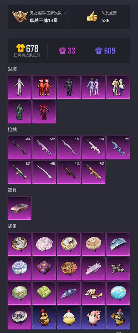 HPCMW3429585和平精英账号详情图15 HPCMW3429585和平精英账号详情图15