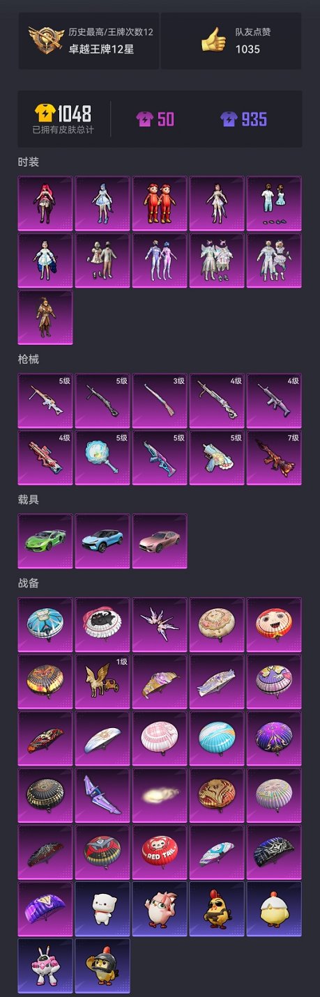 HPCMW3429591和平精英账号详情图17 HPCMW3429591和平精英账号详情图17