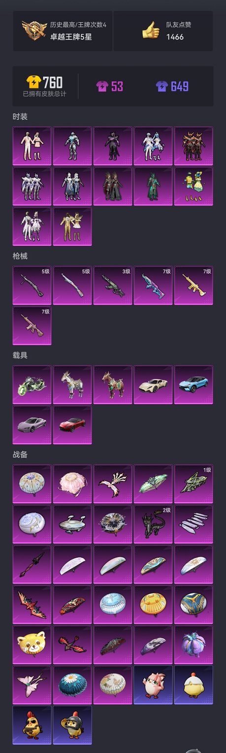 HPCMW3429847和平精英账号详情图19 HPCMW3429847和平精英账号详情图19