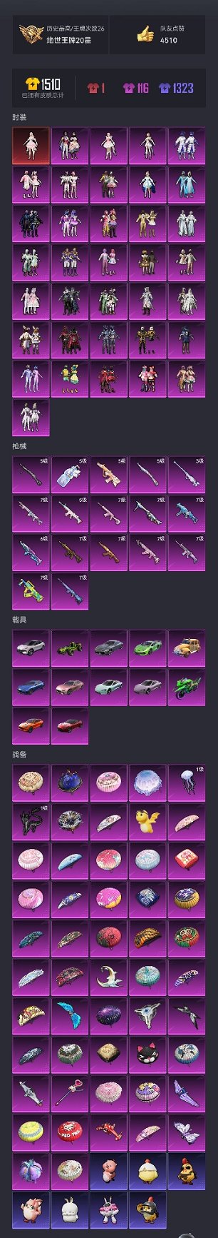 HPCMW3425999和平精英账号详情图31 HPCMW3425999和平精英账号详情图31