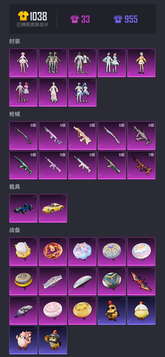 HPCMW3429855和平精英账号详情图22 HPCMW3429855和平精英账号详情图22