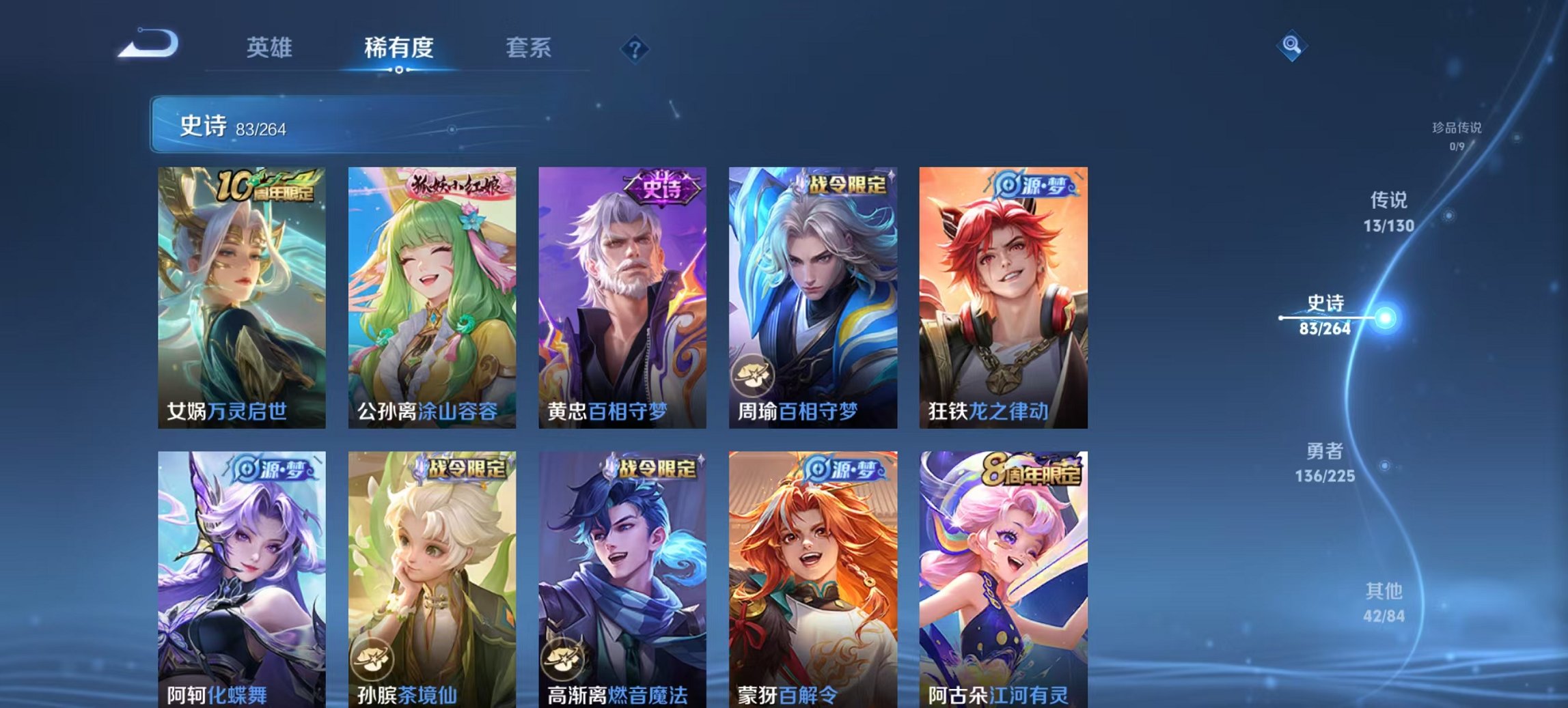 WZCMW3361141王者荣耀账号详情图2