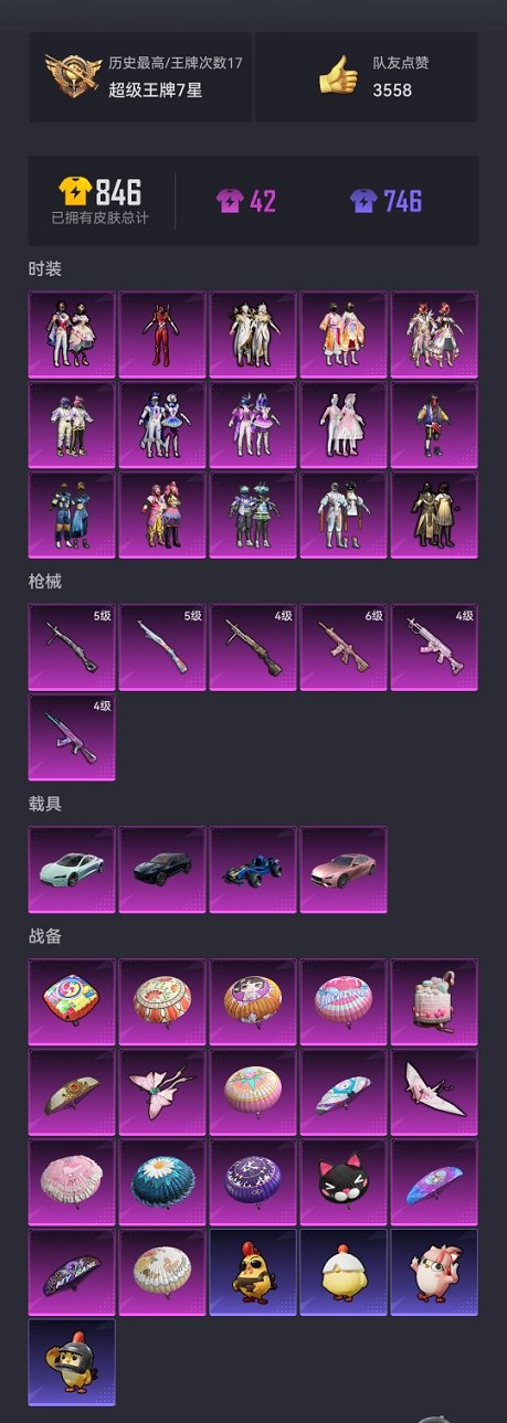 HPCMW3422801和平精英账号详情图22 HPCMW3422801和平精英账号详情图22