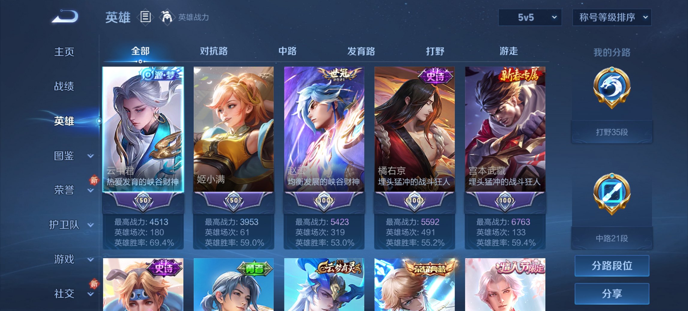 WZCMW3360561王者荣耀账号详情图8