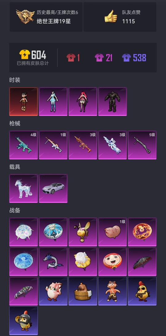 HPCMW3422916和平精英账号详情图17 HPCMW3422916和平精英账号详情图17