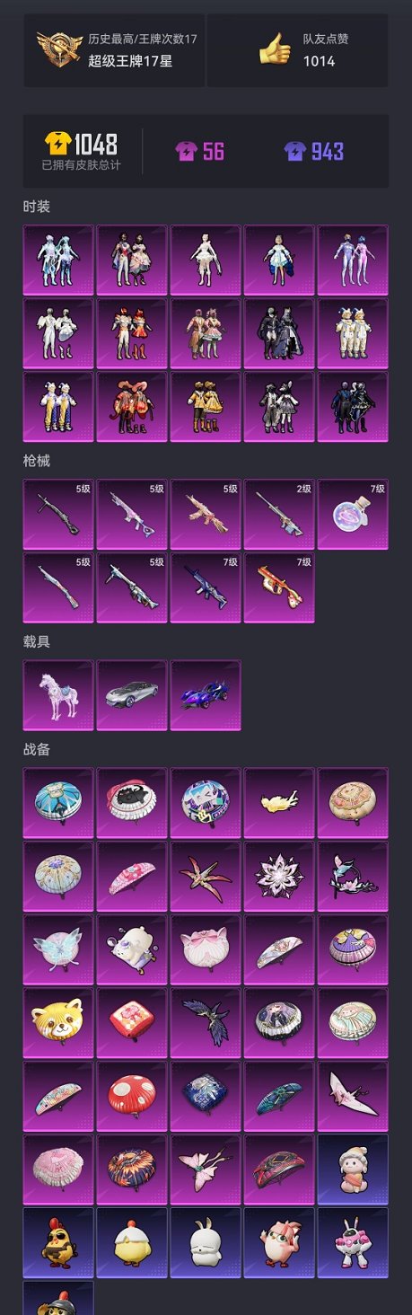 HPCMW3426165和平精英账号详情图24 HPCMW3426165和平精英账号详情图24