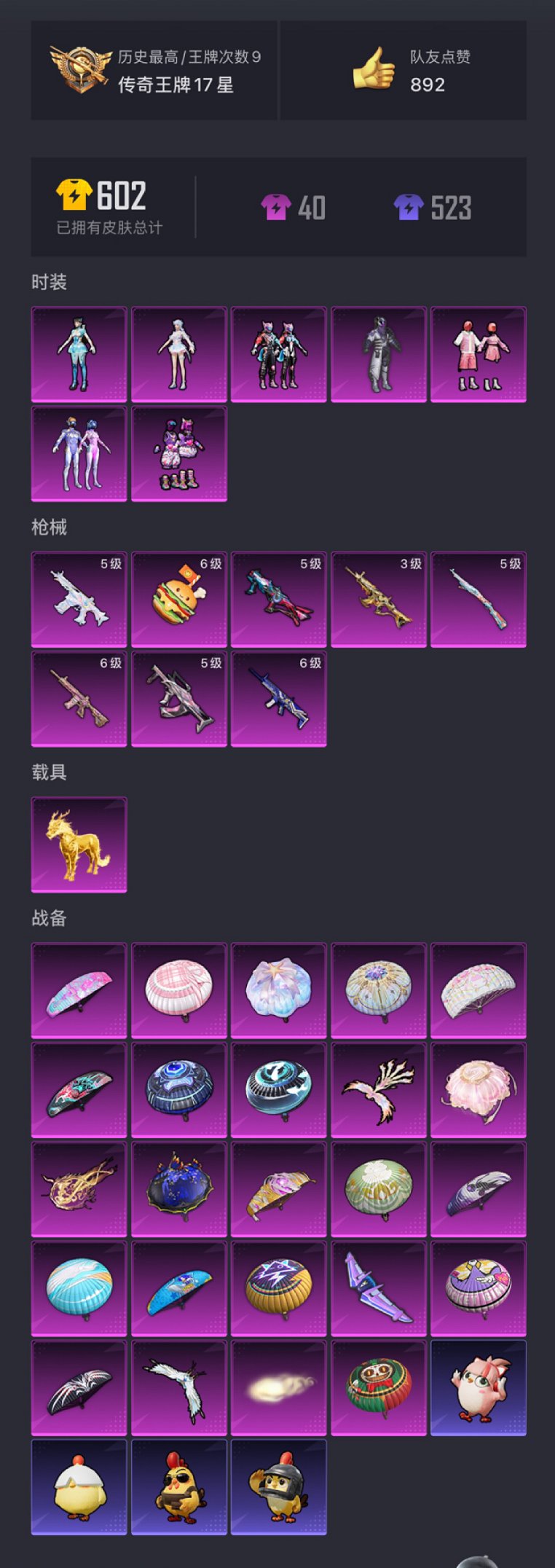 HPCMW3419428和平精英账号详情图17 HPCMW3419428和平精英账号详情图17